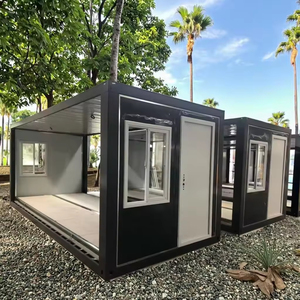 Casa Contenedor Modular Prefabricada Portátil Personalizada de Madera y Acero para Hotel, Villa, Dormitorio, Expandible, Plegable en Z, para Sitio de Construcción - Product Image 3