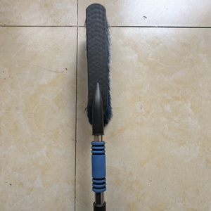 Sikat sekop salju nilon pegangan tangan portabel untuk menyapu salju