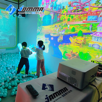 Jeux de projection interactifs, projecteur, jeux de tir à la balle magique interactifs pour enfants, système de projection murale pour l'école, aire de jeux