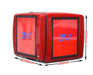 fiberglass frp grp pizza delivery box LED BOX