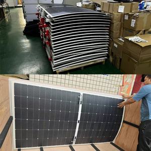 Flexibles, Bifaziales Dünnschicht-Solarmodul 44V 560W mit 23,5% Hoher Effizienz, <span class=keywords><strong>CE</strong></span> ROHS FCC ISO Zertifiziert für Autodach und Boot - Product Image 5