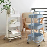 Organisateur en acier multi-usages, rangement mobile, support de rangement en métal pour robinet, armoire