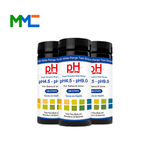 ชุดทดสอบค่า pH ปัสสาวะแบบแมนนวล MMC 4.5-9.0/0-14 พร้อมสารบ่งชี้ค่า pH สำหรับการตรวจวัดความสามารถในการมองเห็น ได้รับการรับรองมาตรฐาน CE ระดับ II ทางการแพทย์ บรรจุ 500 กล่อง/ลัง - Product Image 6