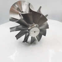 HE351VE 60/70mm Turbo Turbine Arbre Roue/Turbo Roue avec 10 Lames État Neuf