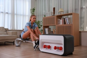 Banco de Pesas <span class=keywords><strong>Multifuncional</strong></span> 5 en 1 Plegable y Ajustable, Equipo de Entrenamiento de Fuerza para Gimnasio en Casa, Listo para Enviar - Product Image 3