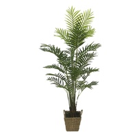 Processus de colle au toucher réel métallique, grand arbre éolien, plantes ornementales tropicales, arbre riche
