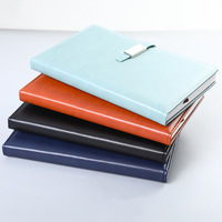 Ensemble cadeau d'affaires personnalisé avec bloc-notes magnétique A5, porte-stylo et porte-cartes, métal et cuir PU, impression sérigraphique, boîte cadeau promotionnelle