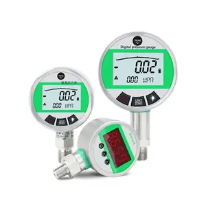 Mesin pengukur tekanan bahan bakar Digital, gabungan medis Cmh2o E61 Manometer 4 digit tampilan Lcd