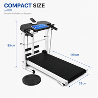 Tapis de course électrique commercial, pliable et incurvé, pour la maison, idéal pour la course et la marche