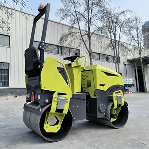 รถบดอัดสั่นสะเทือนแบบนั่งขับ 1.5 ตัน แบบดรัมคู่ ระบบไฮดรอลิกเต็มรูปแบบ - Product Image 4