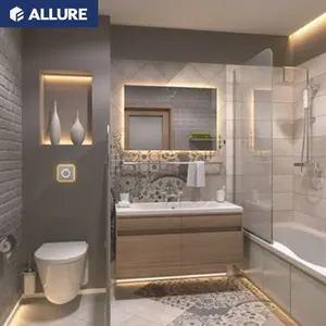 Allure towroom sin montar único flotante descontinuado liquidación tocadores de baño