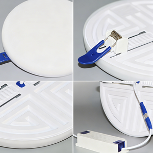 Plafonnier encastré carré moderne en aluminium sans cadre, à découpe personnalisée, taille réglable, CRI 90, 30 000 heures, vente en gros - Product Image 3