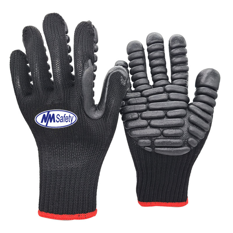 Cut Resistant Vibration Protection Gloves Work Gloves Anti