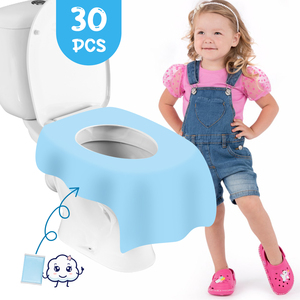 Wasserdichter, strapazierfähiger, hygienischer, tragbarer, nicht gewebter Toilettenauflagen-Schutz für Kinder, Reisen, anpassbar. - Product Image 3