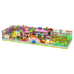 Aire de jeux pratique et durable pour enfants - Équipement souple en gros pour la communauté de réinstallation Naughty Castle - Product Image 3