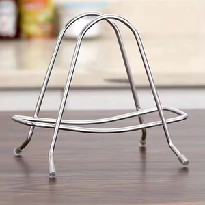 ที่วางเขียงสแตนเลส ชั้นวางเขียง อุปกรณ์จัดระเบียบครัวเรือน - Product Image 4