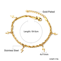 Bracelets en acier inoxydable pour femmes, bijoux fantaisie en forme de papillon avec œil bleu, plaqués or 18 carats sans ternissement, vente en gros Ason