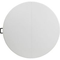 Table Ronde Pliante de Banquet en HDPE de 60 Pouces (5 Pieds) pour 10 Personnes, Idéale pour Événements et Mariages