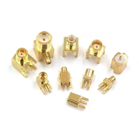 Connecteur coaxial RF MCX MMCX, 2 broches 4 broches KE JE KHD, montage en surface sur circuit imprimé, prise mâle, prise femelle, adaptateur