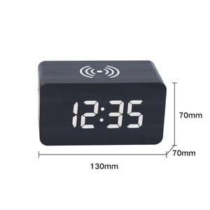 Reloj de Escritorio LED Digital Inteligente Moderno con Carga USB, Alarma Eléctrica y Movimiento Electrónico para Oficina o Sala de Estar - Product Image 5
