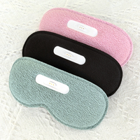 Masque oculaire chauffant électrique 3D pour le sommeil, avec musique Bluetooth, luxe, température réglable, tissu en coton super doux et nourrissant