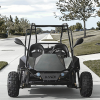 Kandi-Kart à essence 125cc pour enfants-Dune Buggy à pédale tout-terrain-Voiture de karting électrique 36V pour enfants-Kart