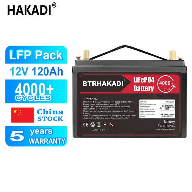 LFP 12V 100Ah 120aH LiFePO4 Battery Pack JK Bluetooth BMS 5000-Cycle Life 14.6V Cut-off Voltage OEM Smartphones Tablets Laptops