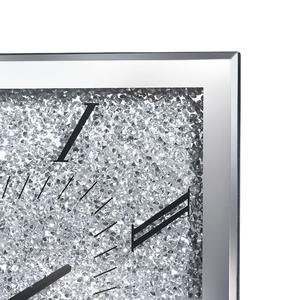 นาฬิกาติดผนังประดับเพชรแบบพังนาฬิกาแฟชั่นสไตล์โมเดิร์นเรียบง่ายไฟตกแต่งผนังนาฬิกาหรูหรา - Product Image 5