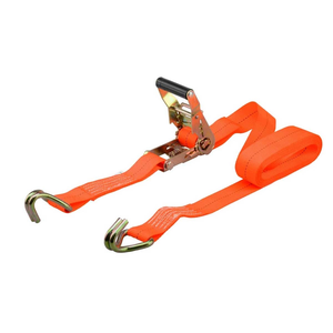 Heavy Duty Ratchet Tie Down Strap com Ganchos Carga Amarração Strap para Truck Trailer Load Securing - Product Image 5