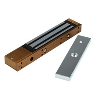 Serrure magnétique à deux fils 280 kg, double tension DC12V 24V, bobine tout cuivre, accessoires de contrôle d'accès pour serrure de porte électrique