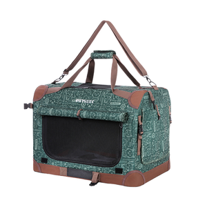 Vendita calda 2 porte portatile <span class=keywords><strong>morbida</strong></span> pieghevole cane da viaggio canile canile, medio - Product Image 3