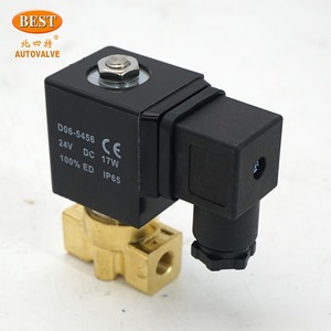 Z201 פליז 100בר 2 כיווני נחושת בלחץ גבוה 1/4 1/8 אינץ' שסתום סולנואיד DC <span class=keywords><strong>AC</strong></span> 12V 24V 220V - Product Image 5