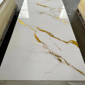 1220x2440 मिमी आधुनिक घर भवन इंटीरियर क्लैडिंग लचीला पैनल 2 मिमी 3 मिमी टाइल रसोई बाथरूम स्कूल अस्पताल pvc संगमरमर - Product Image 4