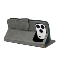 Coque de téléphone portable à succès pour iPhone 18 Pro Max 17e 16e 15 14 iPhone 18 Pro, étui portefeuille en cuir avec porte-cartes