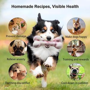 Oferta Especial: Moldes Grandes para Golosinas de Perros y Gatos, Paquete de 2 - Juguetes Masticables Comestibles DIY, de Silicona Segura para Alimentos y Horno, Molde de Enfriamiento para Cumpleaños - Product Image 6