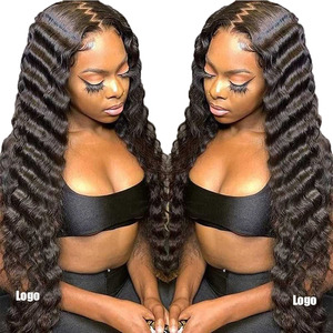 วิกผมยาวหยิกแบบแอฟริกัน 13*4  วิกผมลูกไม้ด้านหน้าสำหรับผู้หญิง สไตล์บราซิลและ<span class=keywords><strong>เวียดนาม</strong></span>  นุ่มฟู  <span class=keywords><strong>ราคา</strong></span>ขายส่งจากโรงงาน - Product Image 4