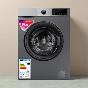 Lave-linge intelligent à chargement frontal entièrement automatique 10 kg avec fonction vapeur et sécurité enfant, idéal pour la maison et la famille - Product Image 4