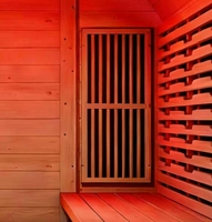 Sauna extérieur imperméable et résistant aux intempéries - Prix d'usine - Sauna commercial et hôtelier en bois massif