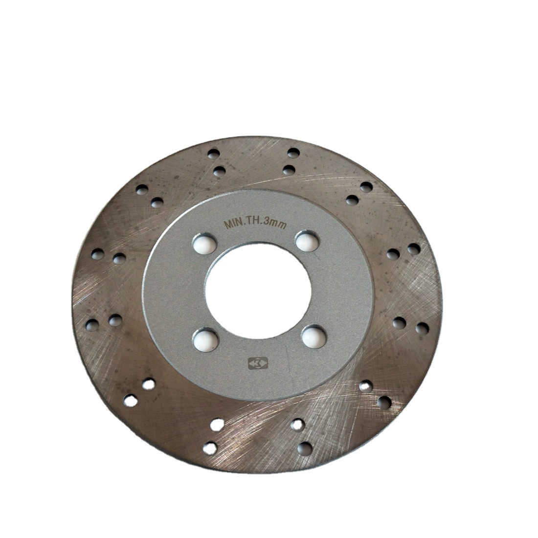 Лидер продаж, детали ATV/UTV, аксессуары, металлический Серебряный Диск Comp, левый передний тормоз