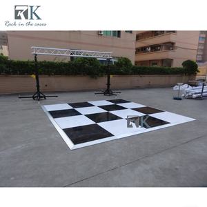 ฟลอร์เต้นรำสีขาวและด้านหลังแบบคลาสสิกพร้อมด้านอลูมิเนียมสำหรับงานกิจกรรมในร่มของโรงแรม - Product Image 2