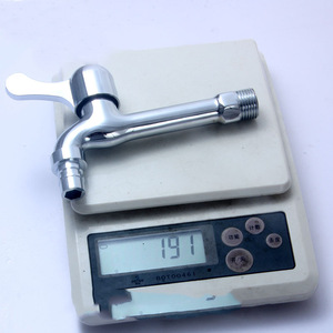 Válvula angular de latón para grifo, caño recto de 14 cm, grifo de agua para lavandería de doble función, fácil instalación - Product Image 4