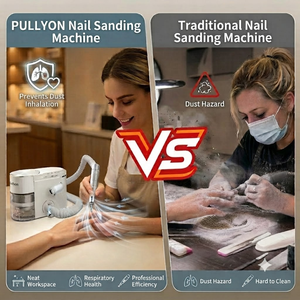 Pullyon Colector <span class=keywords><strong>de</strong></span> Polvo <span class=keywords><strong>de</strong></span> <span class=keywords><strong>Uñas</strong></span> Portátil y Taladro Eléctrico 2 en 1, <span class=keywords><strong>Lima</strong></span> <span class=keywords><strong>de</strong></span> <span class=keywords><strong>Uñas</strong></span> Eléctrica <span class=keywords><strong>de</strong></span> 35000 RPM, Equipo <span class=keywords><strong>de</strong></span> Salón <span class=keywords><strong>de</strong></span> Bajo Ruido - Product Image 4