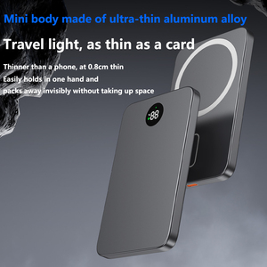 Bán buôn pin sạc ngân hàng điện siêu mỏng mini xách tay Powerbank mỏng không dây từ ngân hàng điện 10000mAh cho điện thoại - Product Image 5