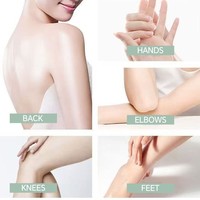 Gel Nettoyant Exfoliant à l'Acide Lactique YSJ Hydratant 30s Élimine les Peaux Mortes Lissant Éclaircissant Exfoliant Visage et Corps pour Tous