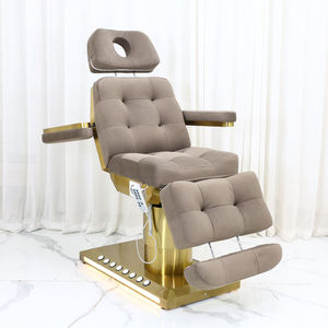 Modern Luxury 3 Motor Electric Adjustable Synthetic Leather Facial Massage Bed For Beauty Salon Spa - Product Image 3