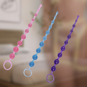 Fabrika Toptan Yeni Yetişkin Anal Seks Oyuncakları Kadınlar İçin Harem Boncukları Popo Fişi Anal Fişler PVC Malzeme %100 Su Geçirmez Taşınabilir - Product Image 4