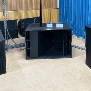 Bester Preis Birken-Steenholz-Single-18-Zoll-Linienmatrix-Subwoofer Lautsprecher für gehobenen Club