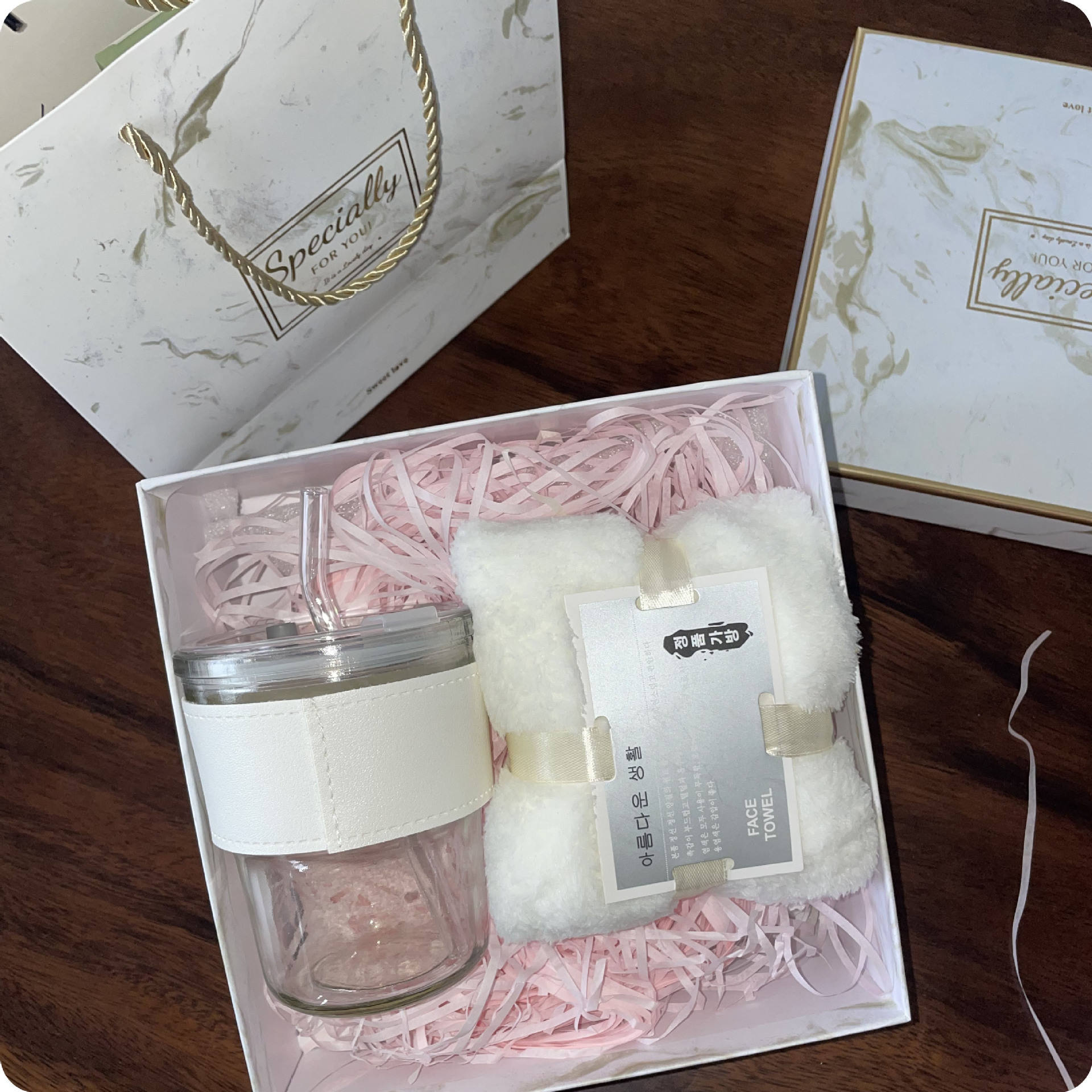 Package 1: Bamboo Mug + Towel