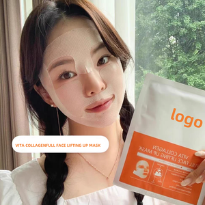 Collagene Full <span class=keywords><strong>Face</strong></span> Lifting Up maschera doppio mento che stringe la pelle mento fino scolpire maschera di collagene ridurre rughe sottili - Product Image 1