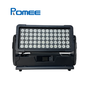 Impermeable 60*10W RGBW 4 en 1 arandela de pared LED ciudad Color luz para concierto evento espectáculo escenario teatro paisaje inundación iluminación - Product Image 2